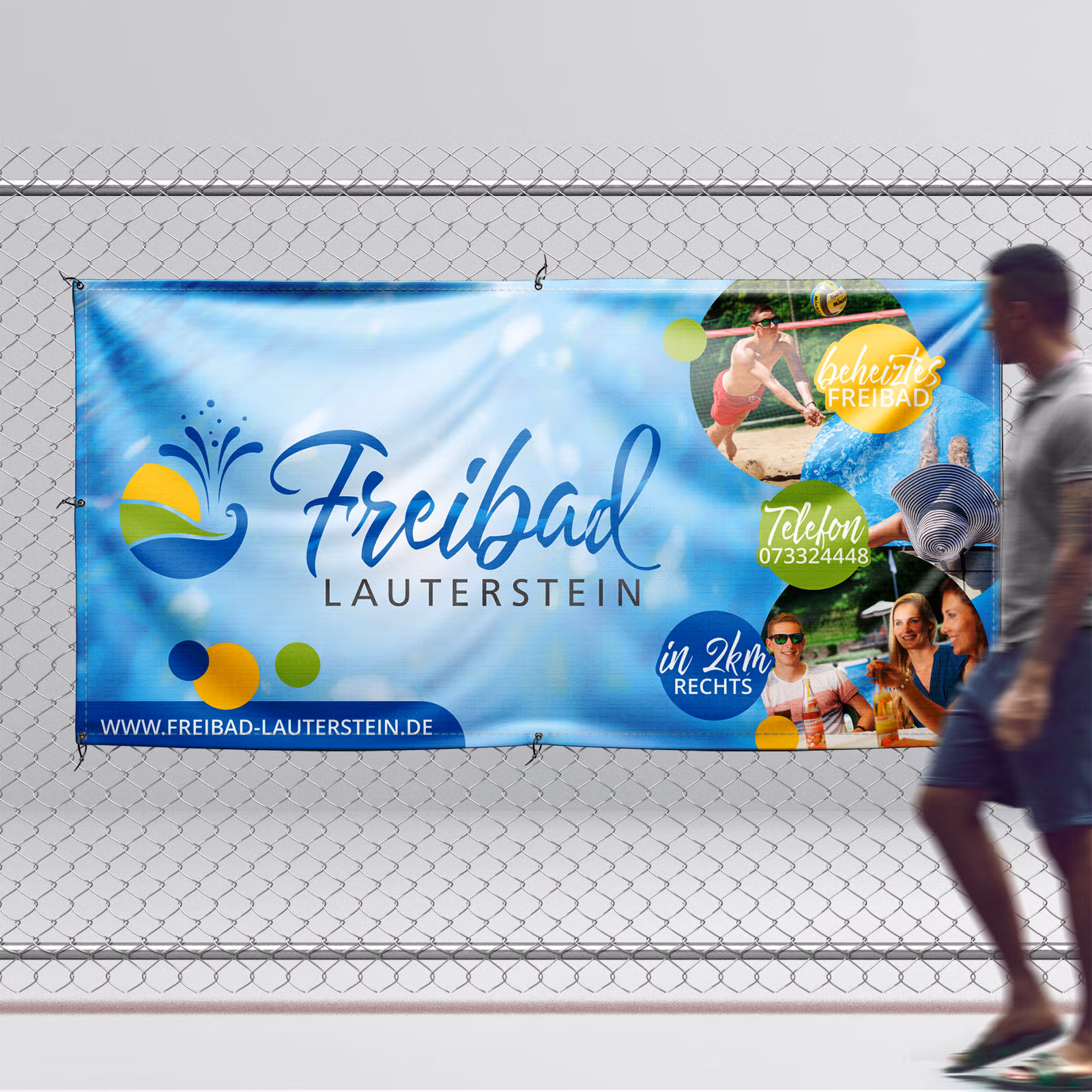 Freibad Lauterstein Banner