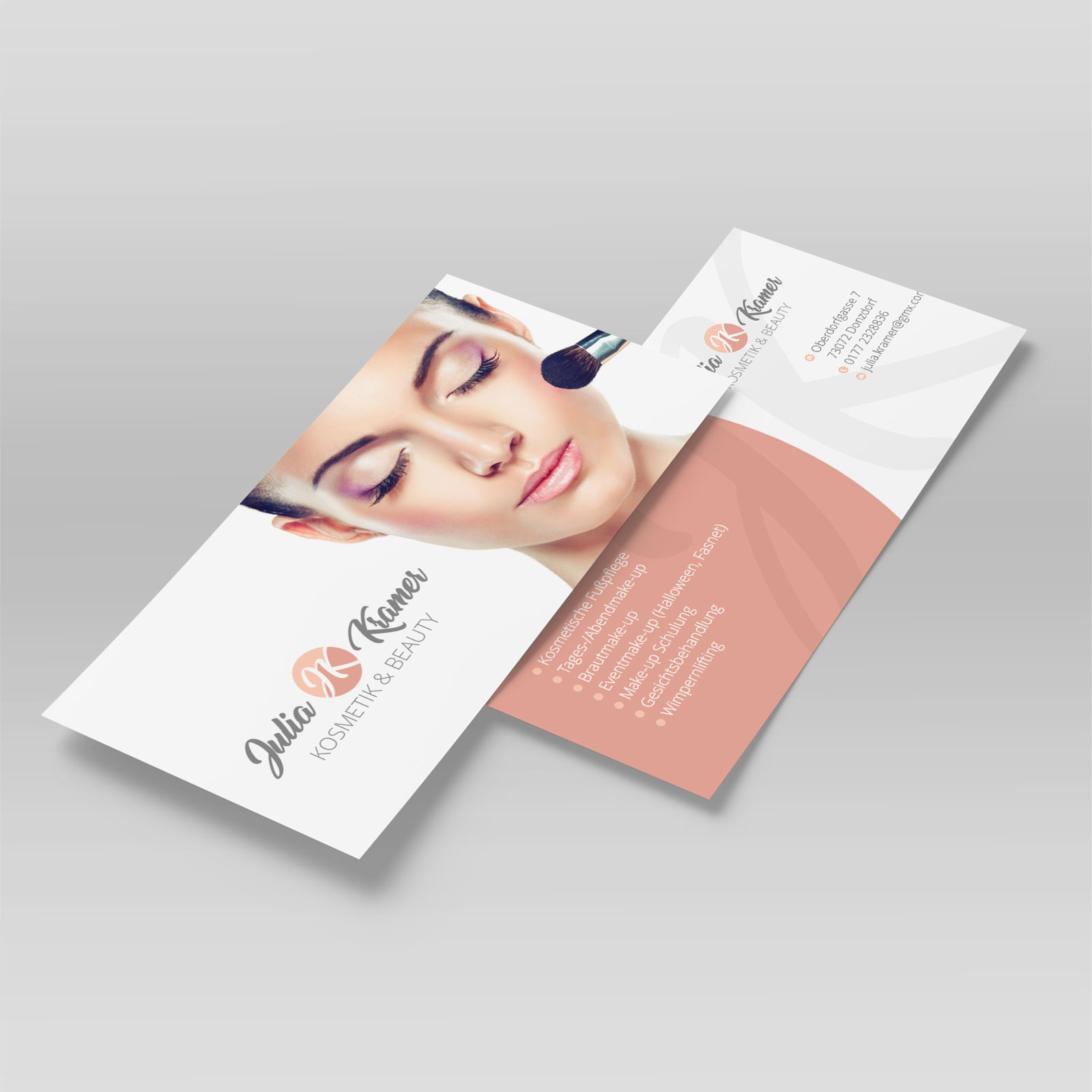 Julia Kramer Make-Up Flyer